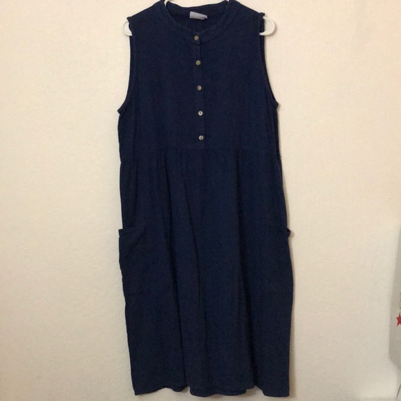Eucalyptus Dresses & Skirts - Handcrafted Blue Midi Dress